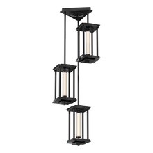  131635-LED-MULT-89-ZM0733 - Athena Triple Short LED Lantern