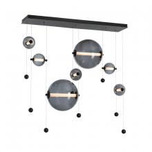  139054-LED-STND-10-YL0694 - Abacus 7-Light Double Linear LED Pendant