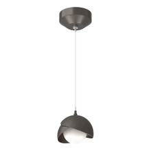  161183-SKT-STND-14-14-GG0711 - Brooklyn Double Shade Low Voltage Mini Pendant