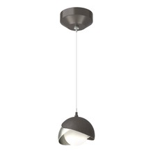  161183-SKT-STND-14-85-GG0711 - Brooklyn Double Shade Low Voltage Mini Pendant