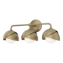  201375-SKT-84-84-GG0711 - Brooklyn 3-Light Double Shade Bath Sconce