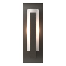  217185-SKT-07-GG0065 - Forged Vertical Bar Sconce - Steel Backplate