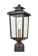  4631-PBZ - Eldrick 1-Light Outdoor Post Lantern Powder Coated Bronze