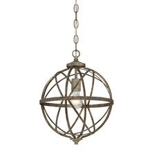  2281-AS - Lakewood 1-Light Pendant light Antique Silver