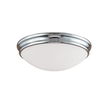  5225-CH - 3-Light Flushmount Ceiling Light Chrome