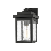  2661-PBK - Belle Chasse 1-Light Outdoor Wall Sconce Powder Coated Black