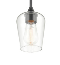  9731-MB - Ashford 1-Light Mini-Pendant light Matte Black