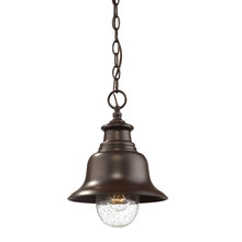  2514-PBZ - Kings Bay 1-Light Outdoor Hanging Lantern Powder Coated Bronze