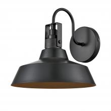  71101-PBK - Axell 1-Light Outdoor Wall Sconce Powder Coated Black