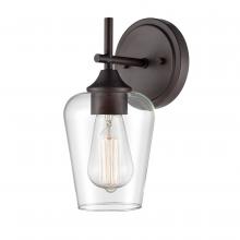  9701-RBZ - Ashford 1-Light Wall Sconce Rubbed Bronze