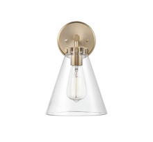  8121-MG - Aliza 1-Light Wall Sconce Modern Gold