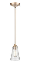  1461-MG - Natalie 1-Light Pendant light Modern Gold