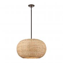  99302-OB - Bemo 3-Light Pendant Light Oiled Bronze