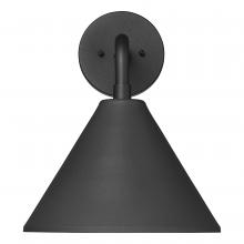  86102-TBK - Axston 1-Light Outdoor Wall Sconce Textured Black