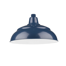  RWHS14-NB - R Series 1-Light Warehouse Shade Navy Blue