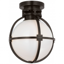 Visual Comfort & Co. Signature Collection ALL US CHC 4483BZ-WG - Gracie 10" Captured Globe Flush Mount