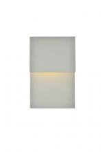 Elegant LDOD4029S - Raine Integrated LED wall sconce  in silver