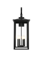 Elegant OD325W31BK - Wall sconce W12" E13" H31" L4 Black (1Box)
