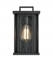 Elegant OD357W12BK - Wall sconce W6.5" H12" E5.5" L1 Black