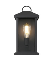 Elegant OD411W15BK - Wall Sconce W7.1" E6.7" H14.7" Black