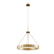  PD361230VB - Kensington 30-in Vintage Brass LED Pendant