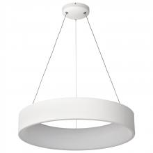  62/1457R1 - Orbit; 30 Watt LED Pendant; White Finish