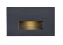  65/403 - LED Horizontal Step Light - 5W - 3000K - Bronze Finish - 120V