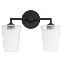  5238-2-59 - Providence 2 Light Vanity, Matte Black