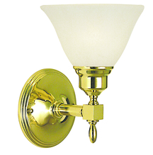 Framburg 2431 BN/AM - 1-Light Brushed Nickel Taylor Sconce