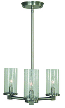  3063 PN - 3-Light Polished Nickel Lexi Chandelier