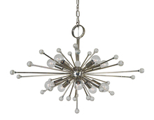  3085 SB - 10-Light Satin Brass Supernove Chandelier