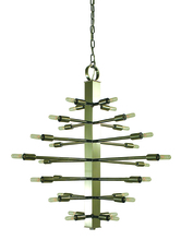  4408 PN - 28-Light Polished Nickel Simone Chandelier