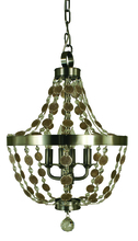  4484 MB - 4-Light Magonay Bronze Naomi Chandelier