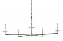  5450 PN - 5-Light Polished Nickel Muse Chandelier