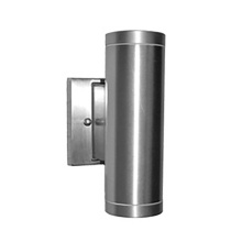 HOMEnhancements 18065 - 8" Up/Down Exterior Cylinder Wall Mount - NK 12W LED 3000K