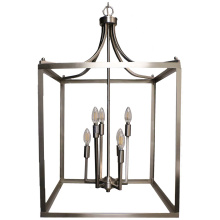 HOMEnhancements 18971 - 6-Light Square Cage Entry - NK - No Glass
