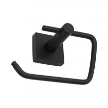  21000 - Square Style Euro Paper Holder - Matte Black(US19)