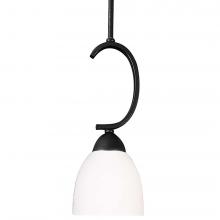  21030 - Victoria 1-Light Mini Pendant - MB Tea Stain Glass Included