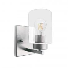  21354 - 1-Light Clear Glass Sconce - NK