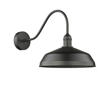  70067 - Vivio Gia 1-Light 15.5" Large Gooseneck Barn Light - Matte Black