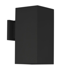  70088 - Vivio Uri 1-Light Small Cube Patio Light - Textured Black