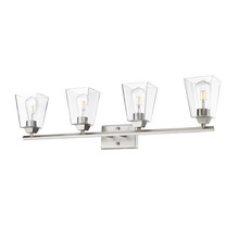  70220 - Vivio Blair 4-Light Clear Glass Vanity - NK