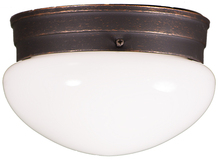  15873 - 1-Light White Mushroom - RB