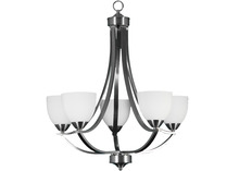  15747 - Victoria 5-Light Chandelier - NK White Glass