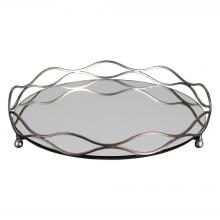  20177 - Uttermost Rachele Mirrored Silver Tray