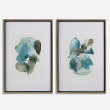  32291 - Blueprints Watercolor Prints, Set Of 2