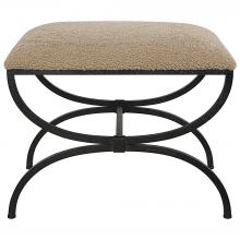  23699 - Uttermost Hacienda Plush Latte Small Bench