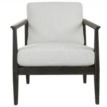  23696 - Brunei White Accent Chair