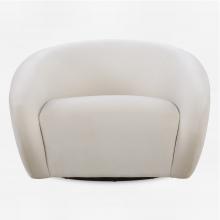  23890 - Uttermost DeSoto Cream Swivel Chair