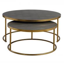  50080 - Uttermost Aragon Gray Nesting Coffee Tables Set/2